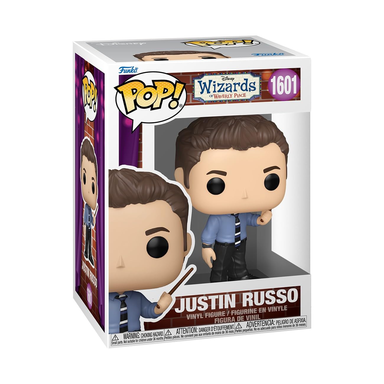 Funko Pop! Disney: Wizards of Waverly Place - Justin Russo - Collectable Vinyl Figure - Gift Idea - Official Merchandise - Toys for Kids & Adults