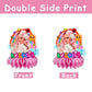 8Pcs Music Girls Table Centerpiece Birthday Party Supplies Table Decorations for Kids Party Decorations