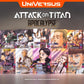 UniVersus Attack on Titan: Apocalypse Booster Display
