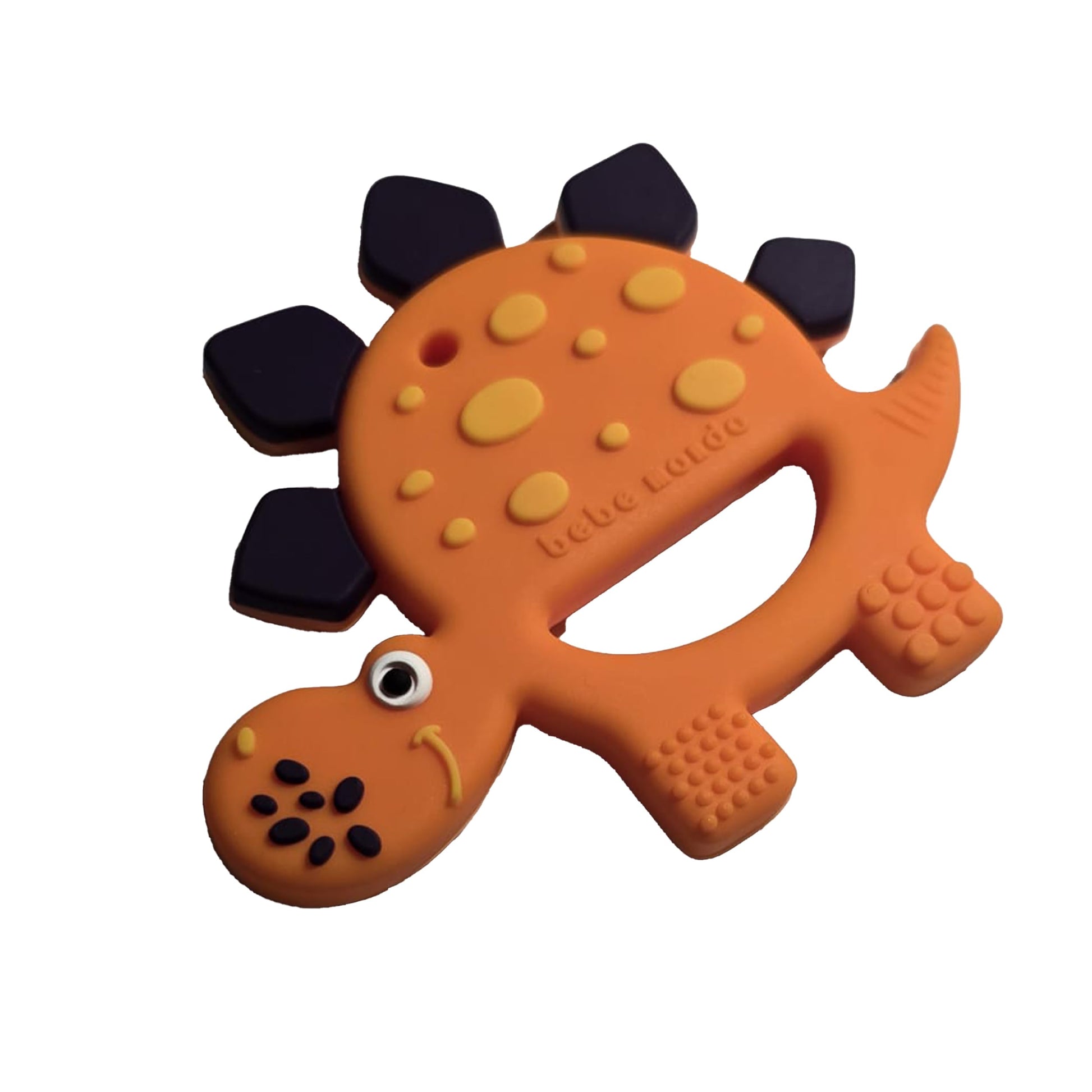 Bebe Mondo Dinosaur Baby Teething Toys 3-6 6-12 Months, Teethers for Babies 0-3-6-12 Months for Teething Relief, Baby Gift, Baby Teether Toys