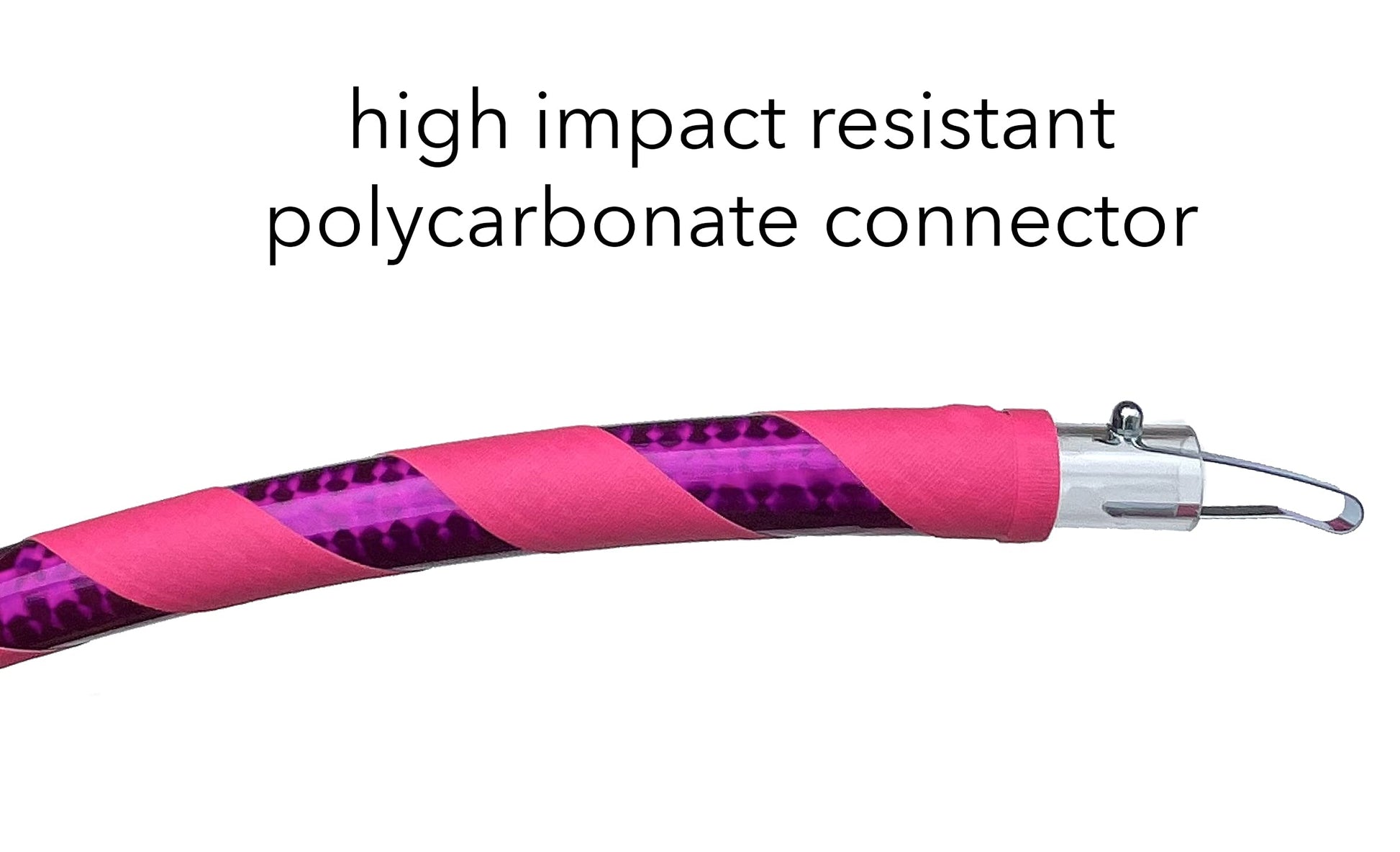 SpinMajik Kids Hula Hoop (UV Pink, Small (28"))