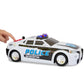 Mighty Fleet Mighty Motorized Police Cruiser Toy Police Car - Realistic Lights, Sounds & Motorized Feature - Ages 3 and Up