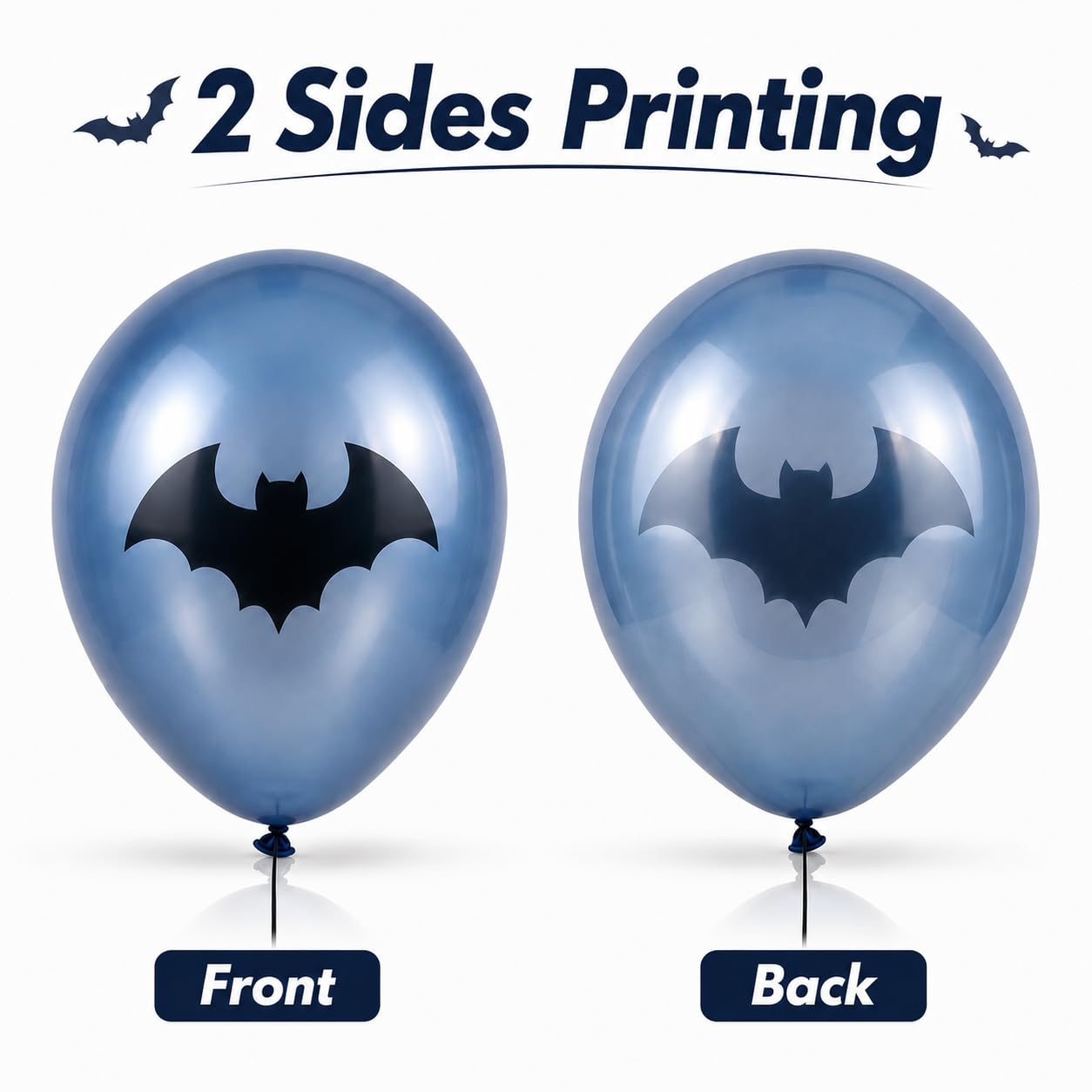 Bat Superhero 12" Birthday Balloons 30 Pcs Party Decorations Set for Kids