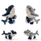 Plushy Paradise Set of 8 Vibrant Plush Toys - Ultra Soft, Snuggle Ready, Lovable & Durable Companions for Kids, Playrooms