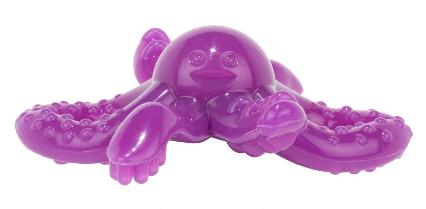 Baby Banana® Octopus Infant Toothbrush Teether, Pop Fidget Toy, Tactile Stimulator, Chewable Oral Sensory Therapy for Neurodivergent Population, OT