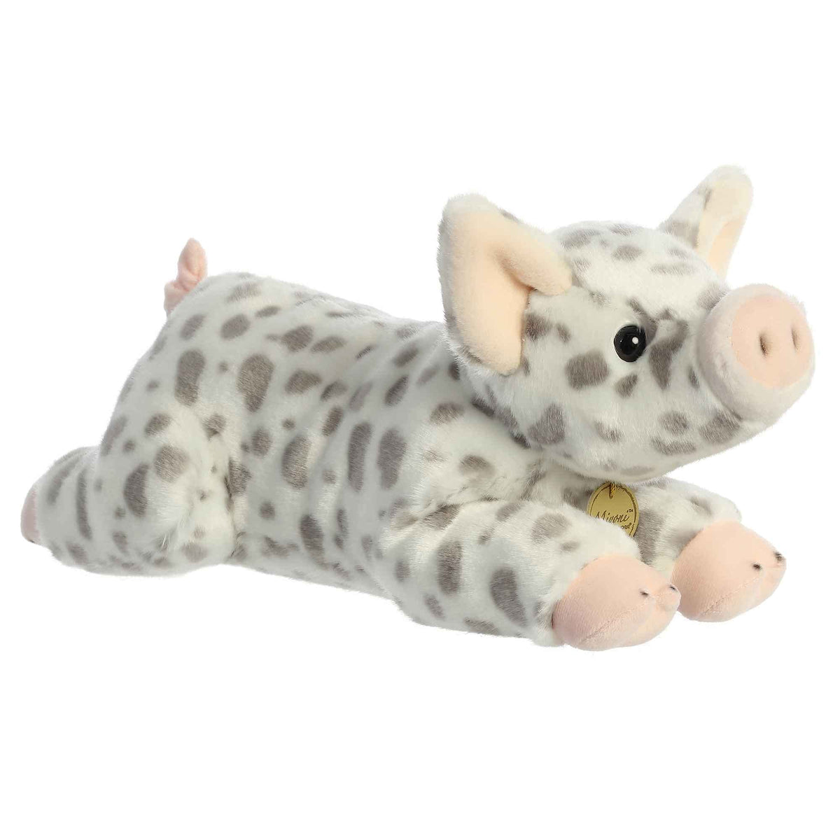Aurora Miyoni 16.5" Spotted Piglet Realistic Stuffed Animal