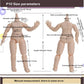 XiDonDon Doll Body Piccodo P10 for OB11 Doll,GSC,STO,1/12 BJD Doll Head Body10 Action Figure Toys Doll Accessories (P10 Normal Skin)