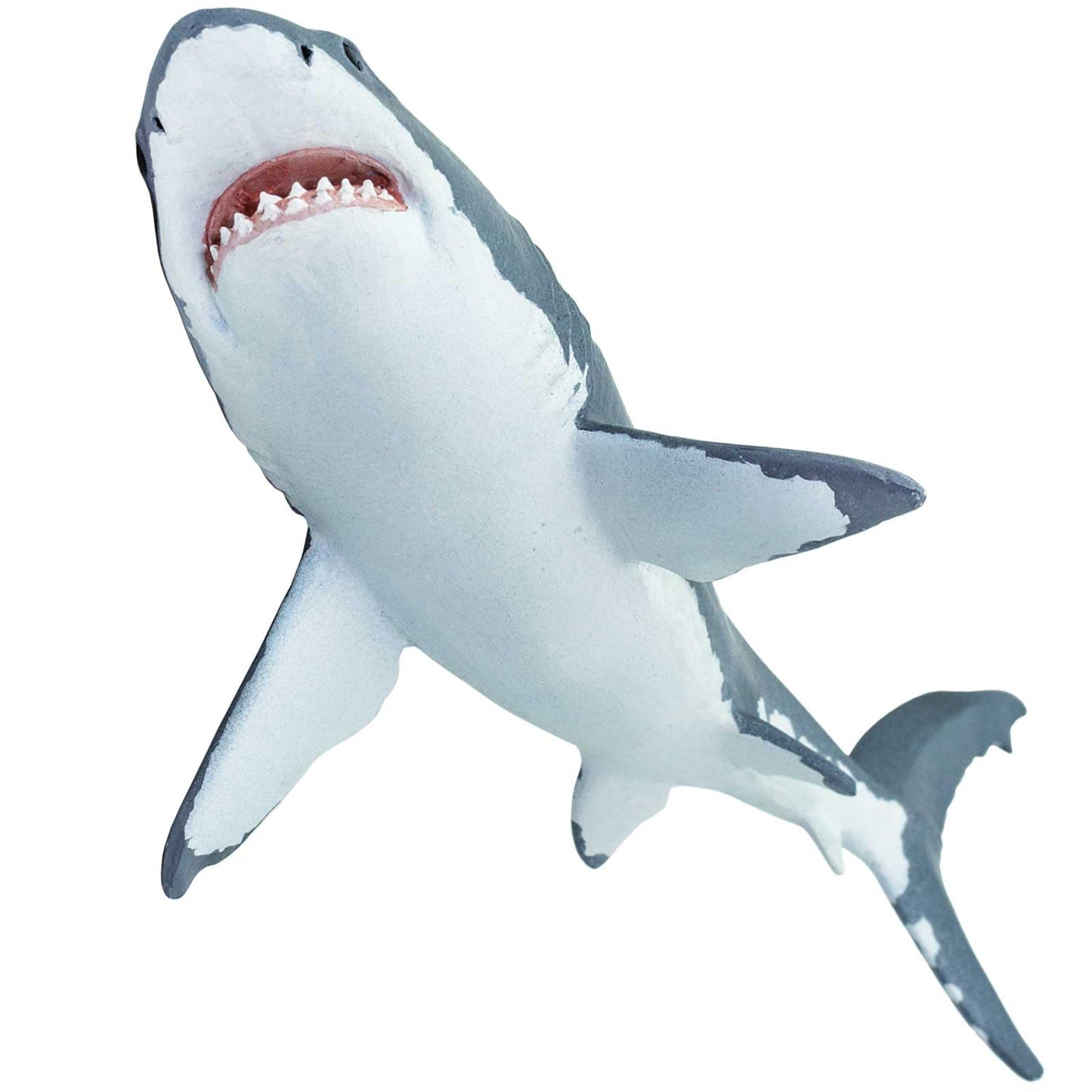 Safari Ltd. Great White Shark Figurine - Lifelike 6.25" Model Figure - Educational Toy for Boys, Girls, and Kids Ages 3+