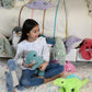 The Petting Zoo T-Rex Stuffed Animal Plushie, Fuzzlez Dinosaur Animals, T-Rex Dinosaur Plush Toy 14 inches