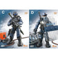 YEIBOBO ! Special Forces Mini Military Action Figure with Weapons and Accessories (Lightning SWAT Team XJ-9902)…
