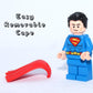 LEGO Super Heroes DC Superman (2025) Minifigure - Superman to The Rescue (with Removable Cape)
