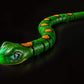 Robo Alive Slithering Snake Series 3 Green by ZURU Battery-Powered Robotic Light Up Reptile Toy that Moves (Green),7150B