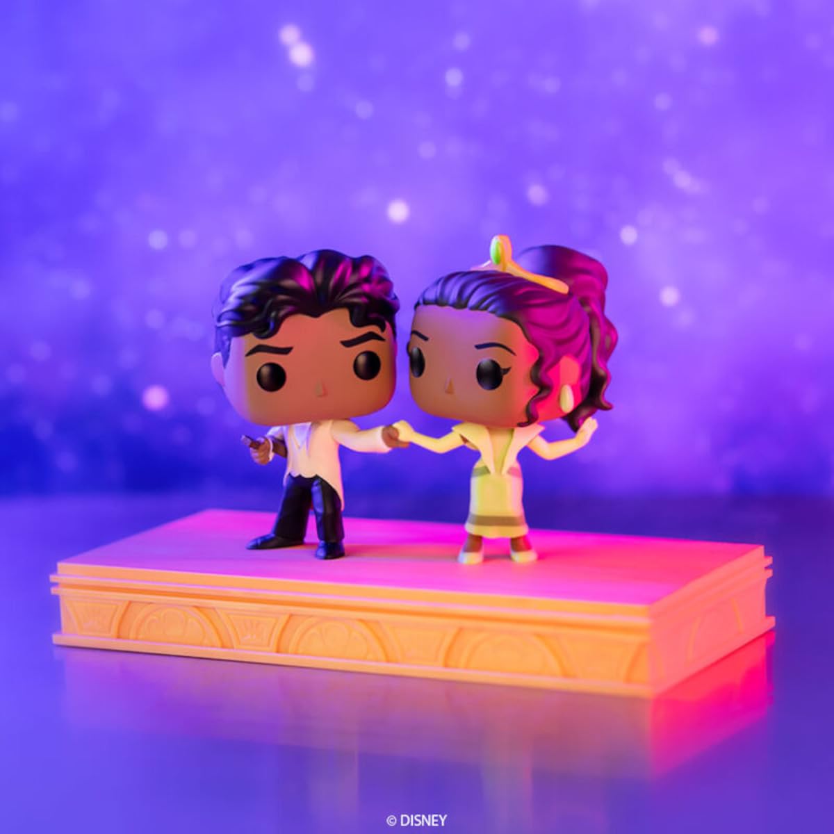 Funko POP! Moment: Disney 100 - Tiana and Naveen Dancing - Collectable Vinyl Figure - Gift Idea - Official Merchandise - for Kids & Adults - Movies