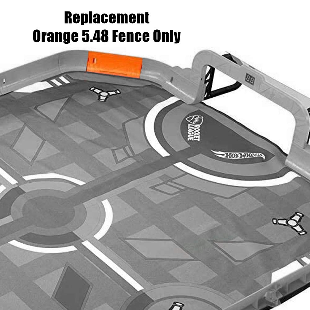 Replacement Parts for Hot-Wheels Rocket League - FWP45 ~ RC Rivals Set ~ Replacement Orange 5.48 Fence