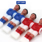 CATCYLUIS 4PCS Foosball Men, Table Soccer Men Player, Soccer Player Set, Plastic Replacement Parts, Foosball Replacement Players for Football Table