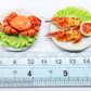 ThaiHonest 2 Dollhouse Miniatures Seafood Shrimp and Crab Handcrafted Miniature,Tiny Food