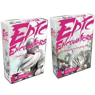 STEAMFORGED Epic Encounters Caverns of The Frost Giant and Halls of The Orc King Bundle (2 Items)