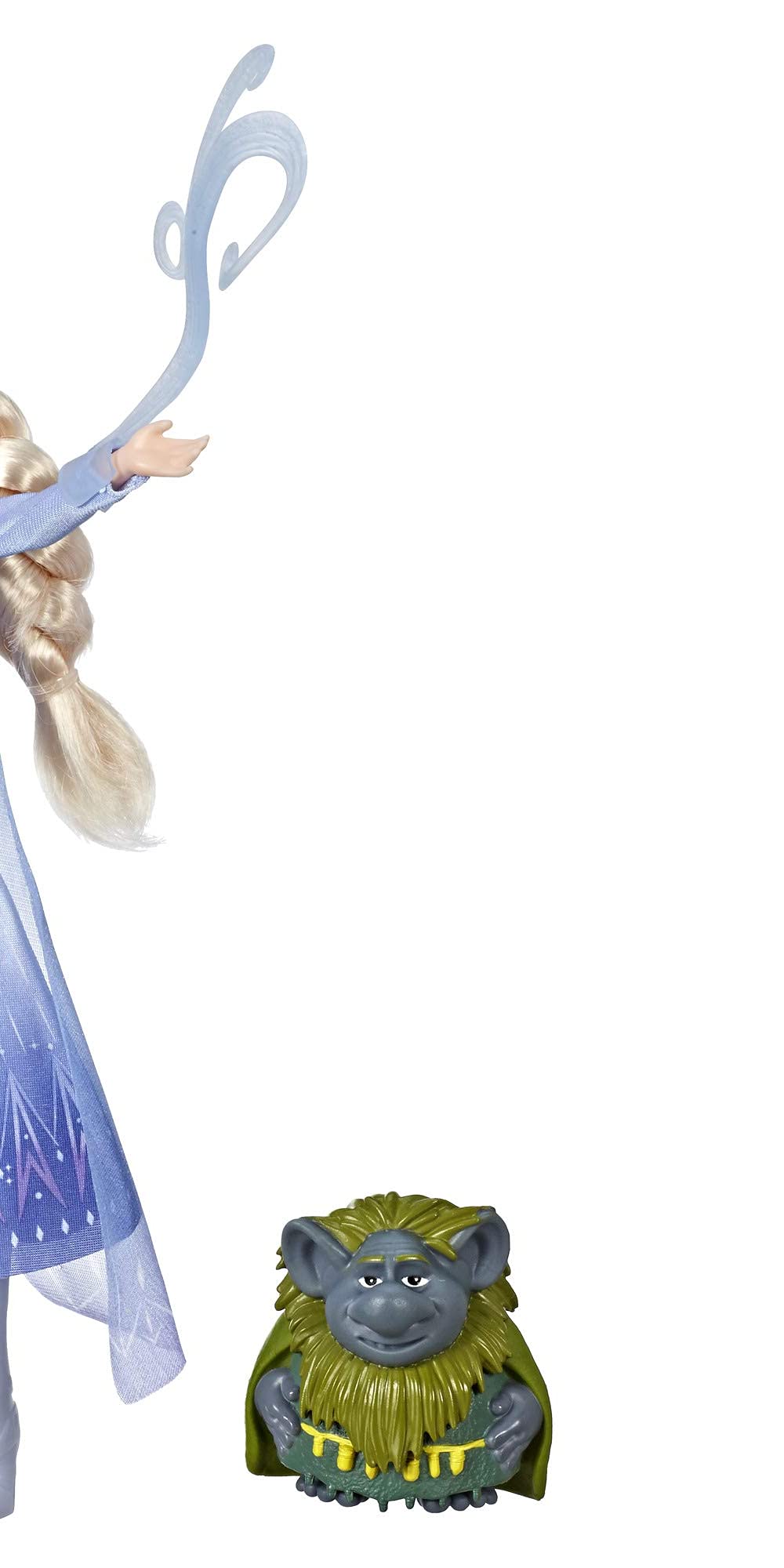 Disney Frozen Elsa Fashion Doll in Travel Outfit Inspired by Frozen 2 with Pabbie & Salamander Figures
