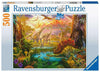 Ravensburger 16983 Land of The Dinosaurs 500 Piece Jigsaw Puzzle for Adults & Kids Age 10 Years Up, Multicolour