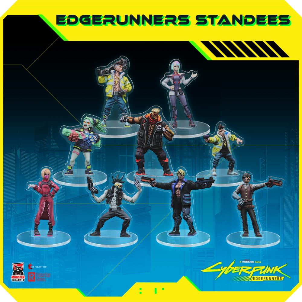 Monster Fight Club Combat Zone Board Game: Cyberpunk Edgerunners