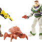 Mattel Disney and Pixar Lightyear Toy Figures & Accessories, Space Ranger Defense Set with Izzy & Buzz Lightyear Action Figures, Bug & 2 Weapons