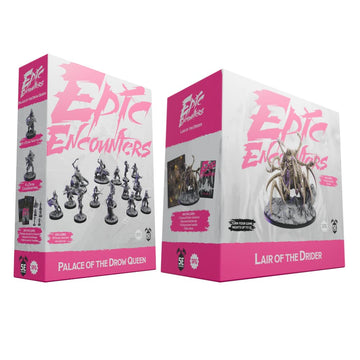 Steamforged Games Epic Encounters: Palace of the Drow Queen and Lair of the Drider Bundle (2 Items)