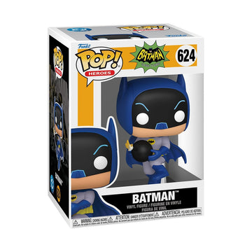 Funko Pop! Heroes: Batman 1966 - Batman with Bomb - Collectable Vinyl Figure - Gift Idea - Official Merchandise - Toys for Kids & Adults - Superheroes
