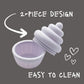 Ali+Oli Squirt Silicone Bath Toys (3pc) Unicorn Set | BPA-Free Food-Grade Silicone, Easy to Clean, Dishwasher Safe for Toddlers, Phthalate-Free