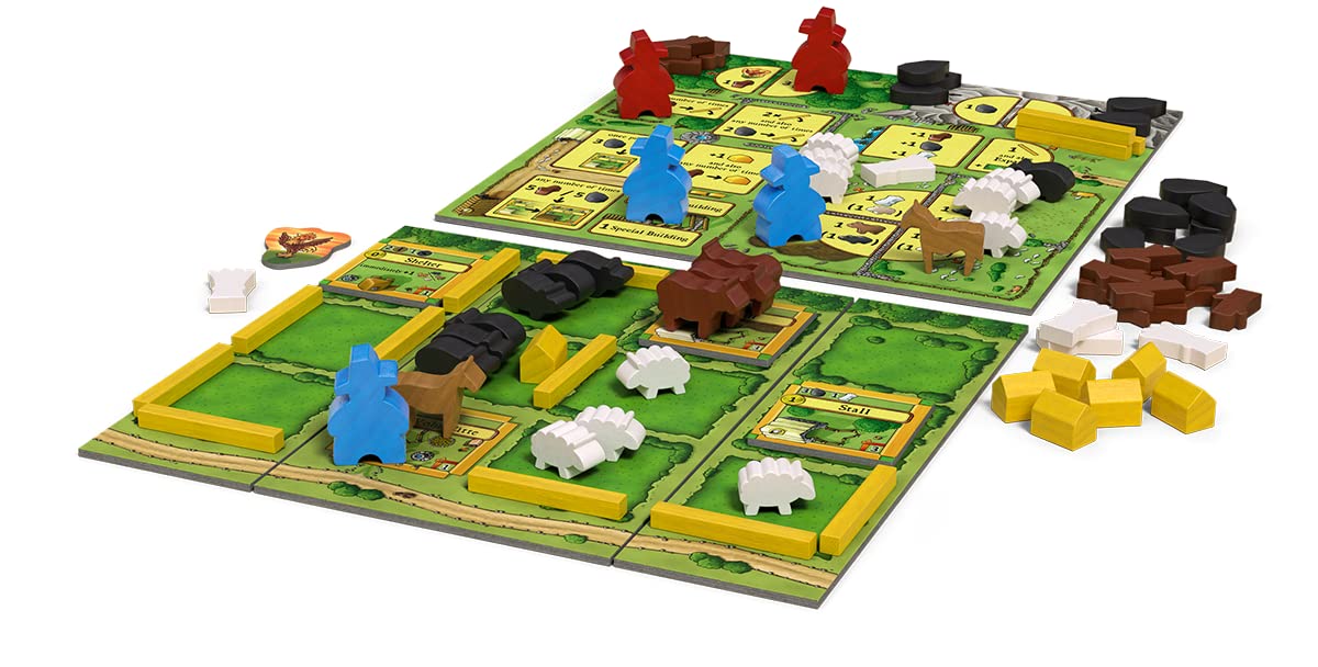 Agricola All Creatures Big and Small The Big Box | Farming Game | Strategy Game for Adults and Kids | Family Board Game | Ages 10+ | 2 Players |
