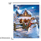Springbok The Country Christmas 500 Piece Winter Jigsaw Puzzle for Adults