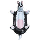 Swimming Pool Water Toys Inflatable Cute Border Collie Dog Shape Pool Float for Adults, and Pets