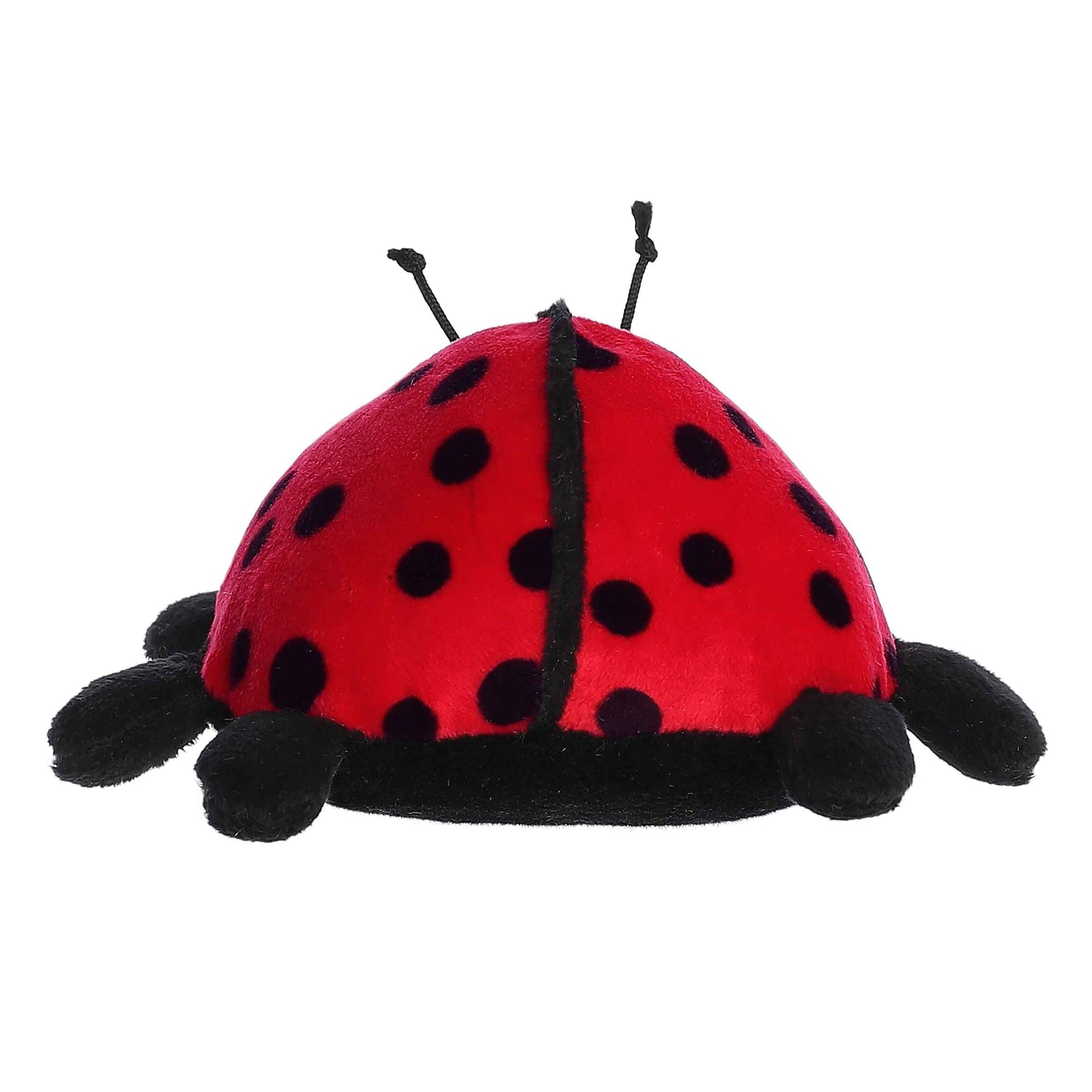 Aurora® Responsibly Made Eco Nation™ Eco Softies™ Ladybug Stuffed Animal - Ideal for Playtime Adventures - Perfect for Birthdays or Just Because - Red