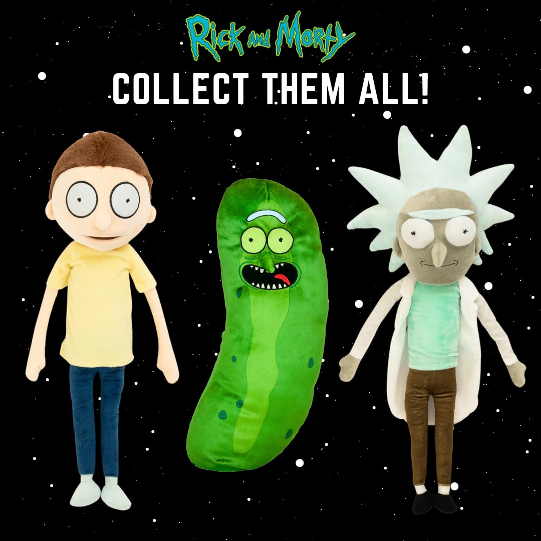 Franco Collectibles Kidult Adult Swim Rick & Morty Super Soft Plush, (100% Officially Licensed Product), Rick The Scientist