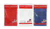 Party Dimensions 84" Round Plastic Tablecovers / Tablecloths - Bundle of 6 - Red, White & Blue