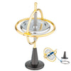 DjuiinoStar Heavy Duty Gyroscope (CNC Machined Solid Steel Rotor): Stable&Robust (Pass 2nd Floor Drop Test); Long Spin Time (More Tricks); Premium