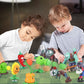 SENSHUNUO 12pcs Plants Zombie Action Figures and Game Scene Toys for Kids?Christmas, New Year, and Birthday Gifts Set