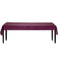 amscan Solid Roll party-tablecovers, 40" x 100', Red