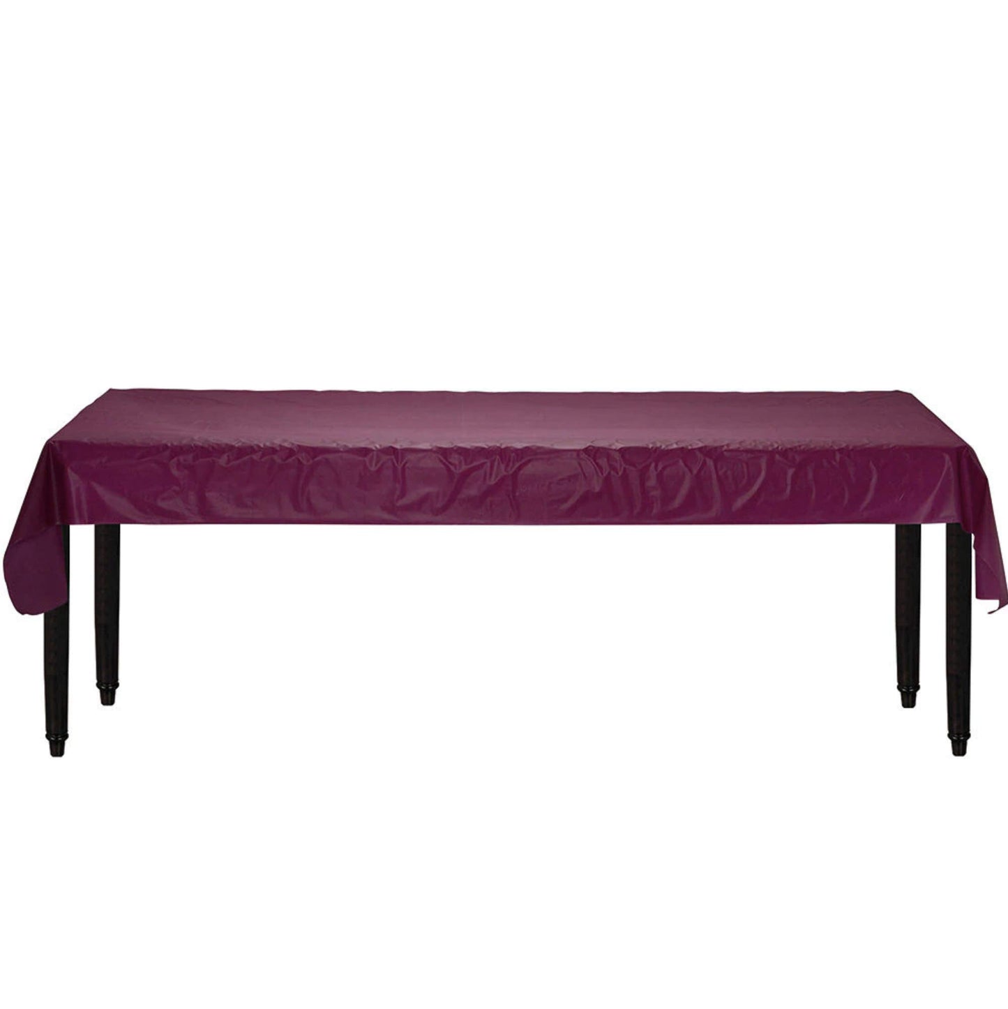 amscan Solid Roll party-tablecovers, 40" x 100', Red
