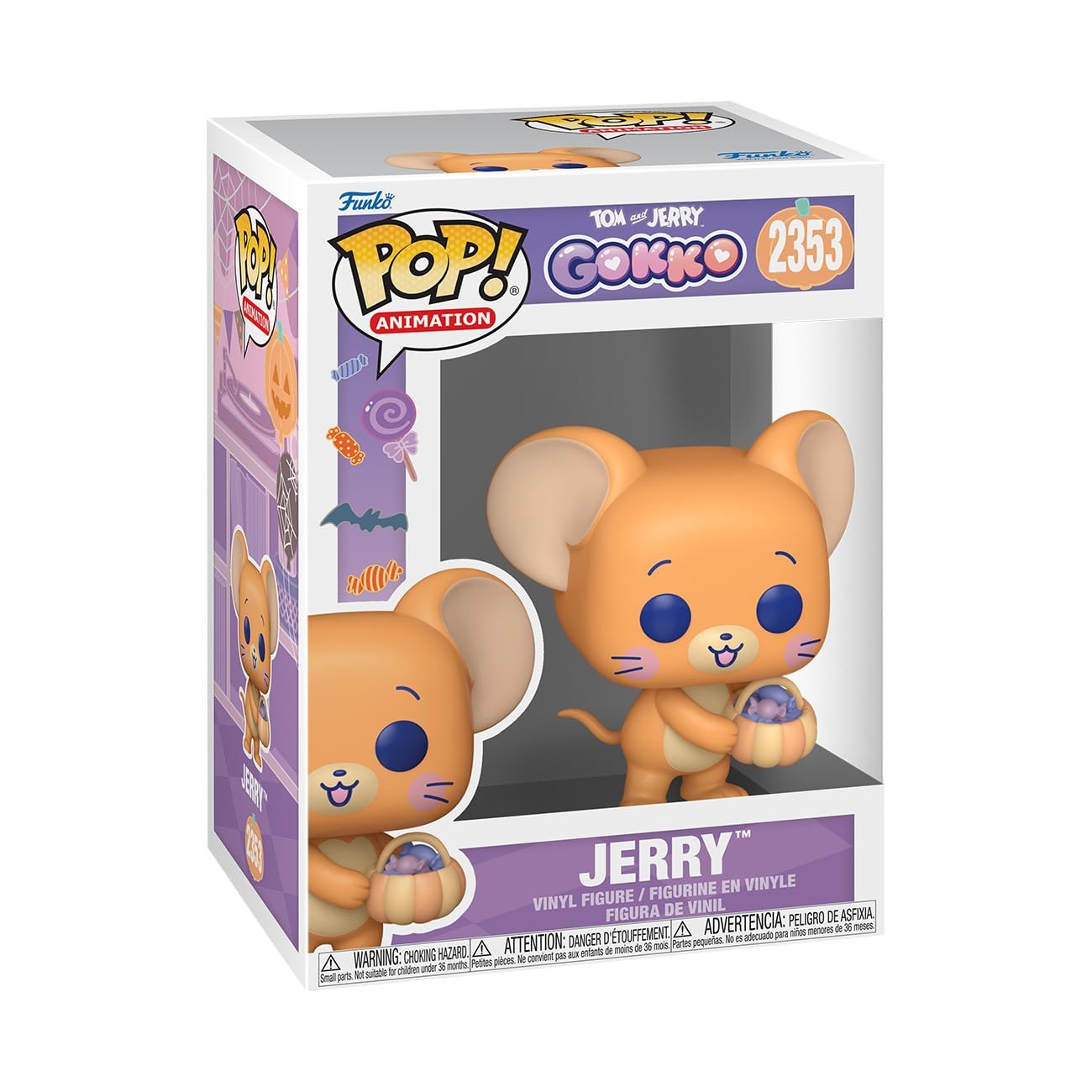 Funko Pop! Animation: Tom & Jerry Gokko - Jerry - Collectable Vinyl Figure - Gift Idea - Official Merchandise - Toys for Kids & Adults - Cartoon Fans
