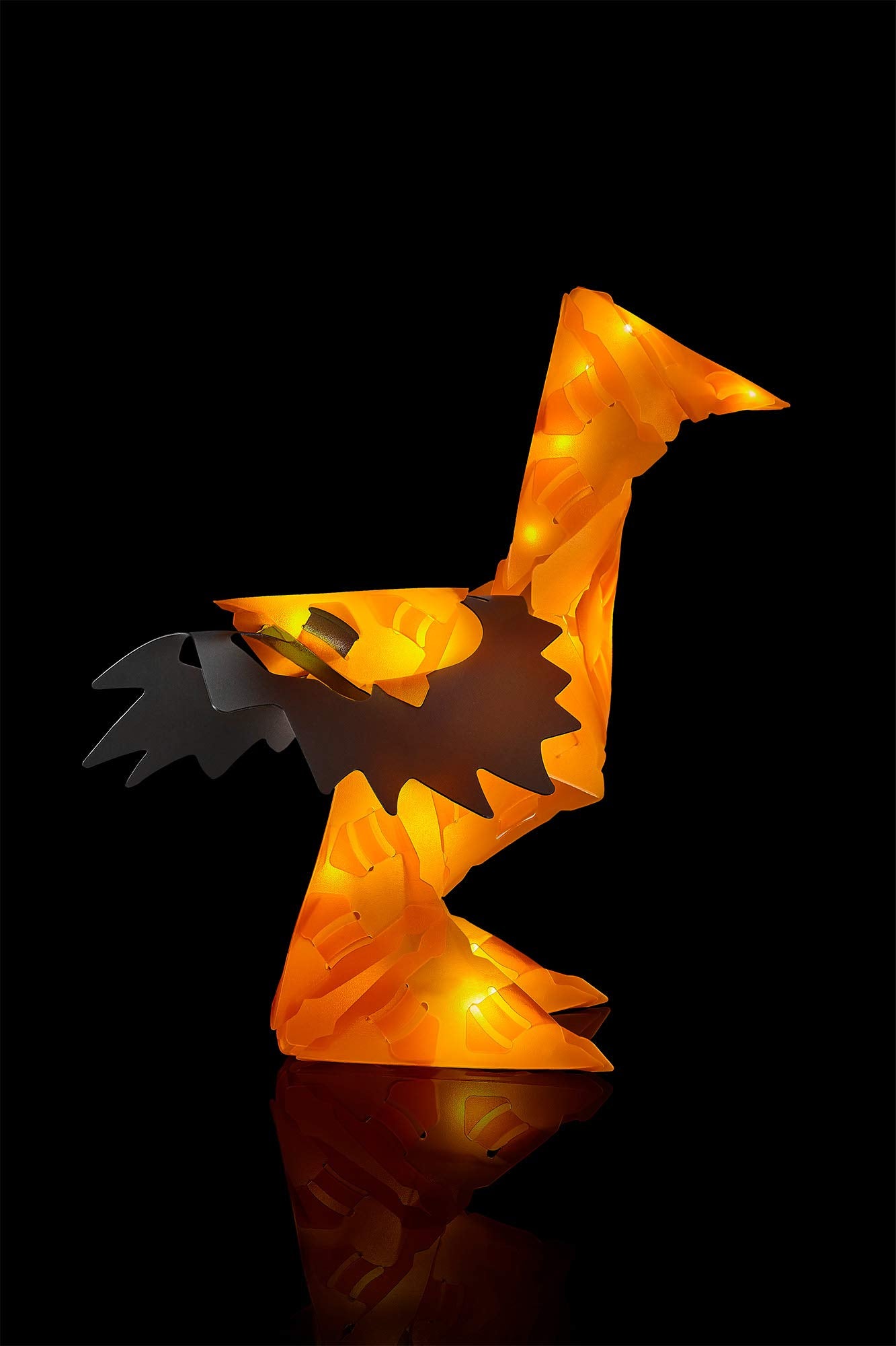 Creatto Luminous Lion & Serengeti Sidekicks Light-Up 3D Puzzle Kit | Includes Creatto Puzzle Pieces to Make Your Own Illuminated Craft Creations | DIY