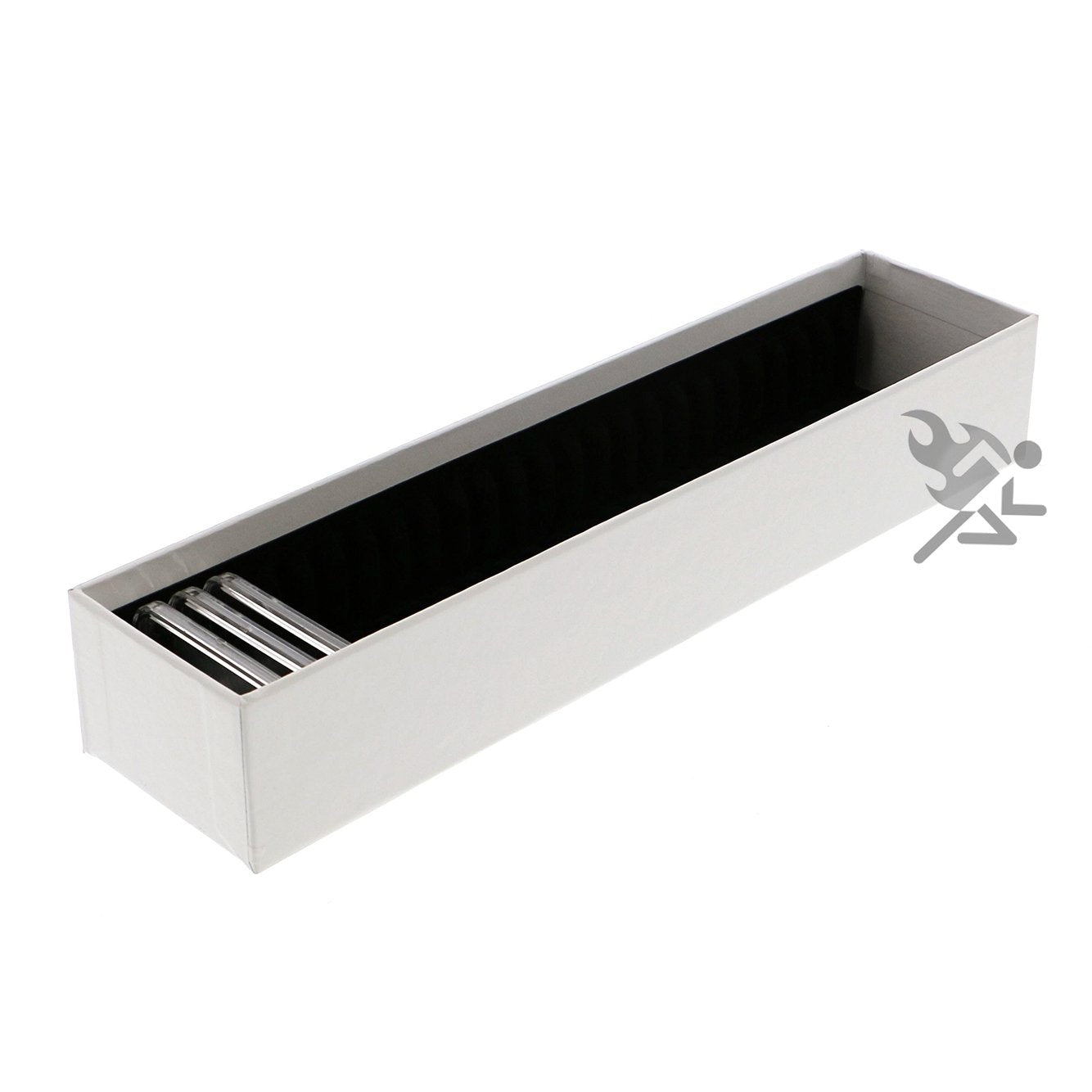 Guardhouse 1oz Silver Bar Storage Box, Single Row Holds 25 Capsules