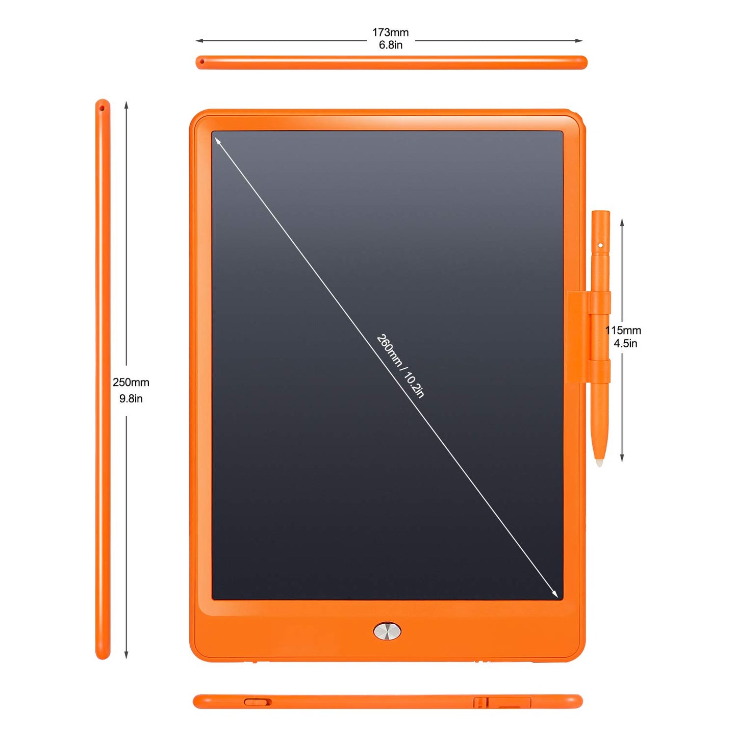 Drawing Pad LCD Writing Tablet for Kids Doodle Board with Bag, Electronic Digital Colorful Screen Drawing Tablet, LEYAOYAO Activity Games Gifts