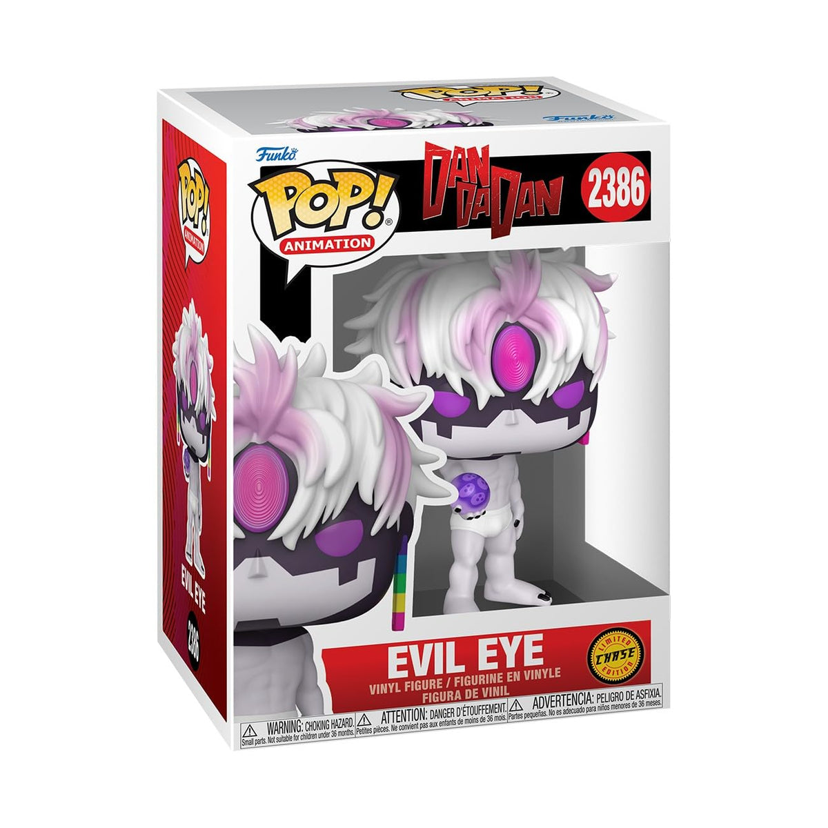Funko Pop! Animation: DanDaDan - Jiji - 1/6 Odds for Rare Chase Variant Evil Eye - Collectable Vinyl Figure - Gift Idea - Official Merchandise - Toys