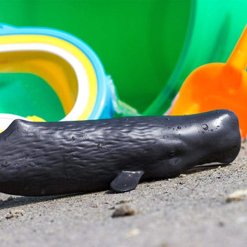 Safari Ltd. Sperm Whale Figurine - Lifelike 9" Whale Figure - Ocean Animal Toy for Boys, Girls and Kids Ages 1+