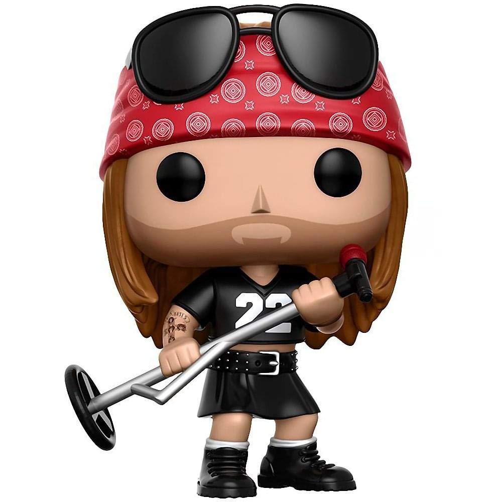 Funko Rocks: Pop Music Guns N Roses Collectors Set-Slash, Axl Rose, Duff McKagan Action Figure