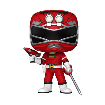 Funko Pop! TV: Power Rangers Turbo - Red Turbo Ranger - Collectable Vinyl Figure - Gift Idea - Official Merchandise - Toys for Kids & Adults - TV Fans
