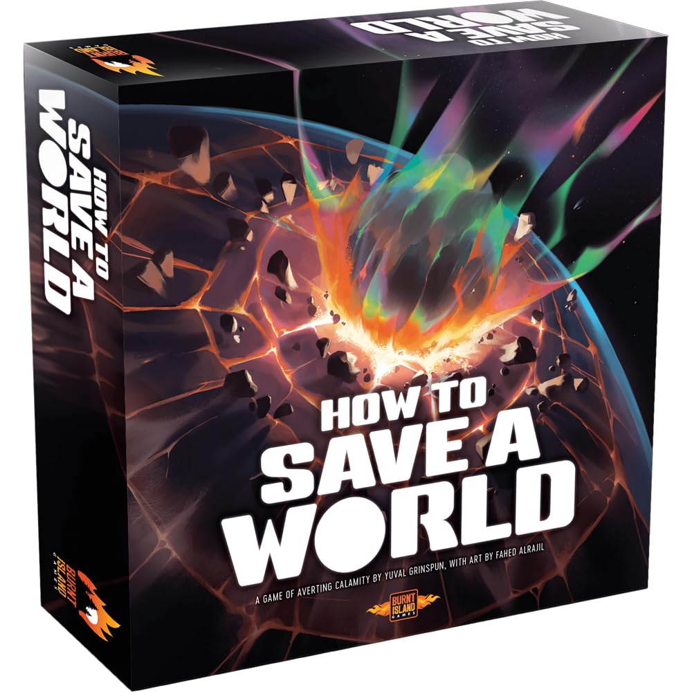 KTBG Burnt Island, How to Save A World - Ages 14+, 1 to 4 Players