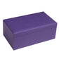 Silverman & Co. Double 9 Large Black Domino Set - Purple Case