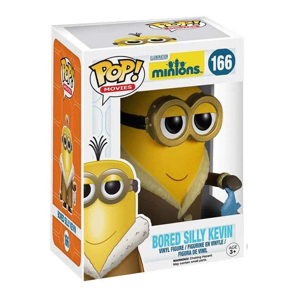 Funko POP Movies: Minions Figure, Bored Silly Kevin