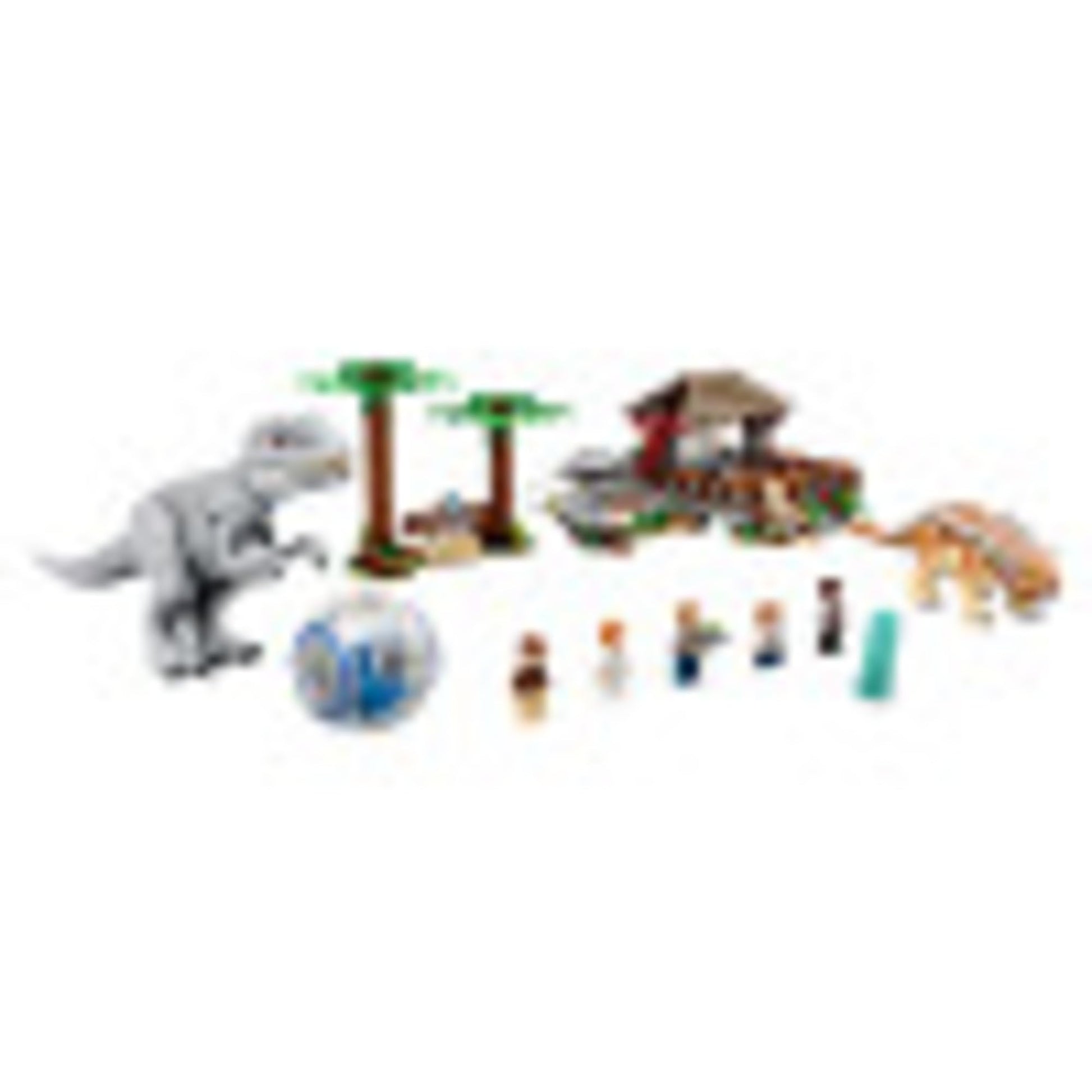LEGO Jurassic World Indominus rex vs. Ankylosaurus 75941 Awesome Dinosaur Building Toy for Kids, Featuring Jurassic World Character Minifigures for